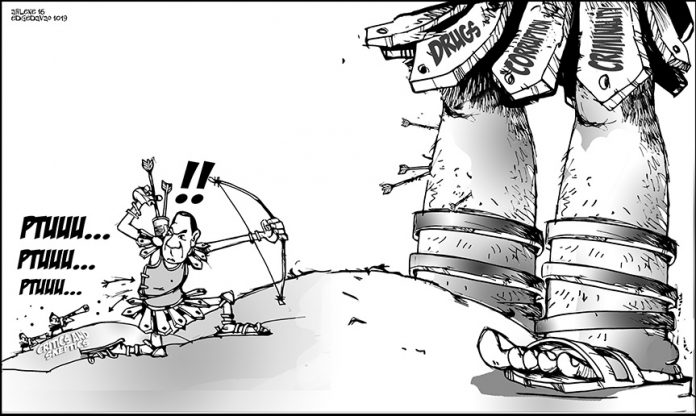 Editorial Cartoon: Duterte Skeptics and Critics