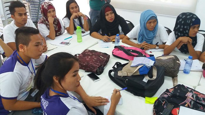 Students who undergo trainings and seminars are among the beneficiaries of the Center for Excellence and Humanitarian Service building in Cotabato City. ALEXANDER D. LOPEZ