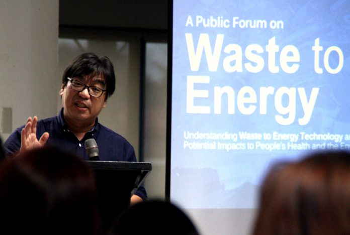 Von Hernandez of EcoWaste Coalition. Contributed Photo