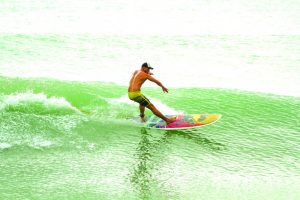 Prior to moving to Siargao, Mac spent the last 5 years surfing different spots in Luzon. Photo by Allen Aligam.