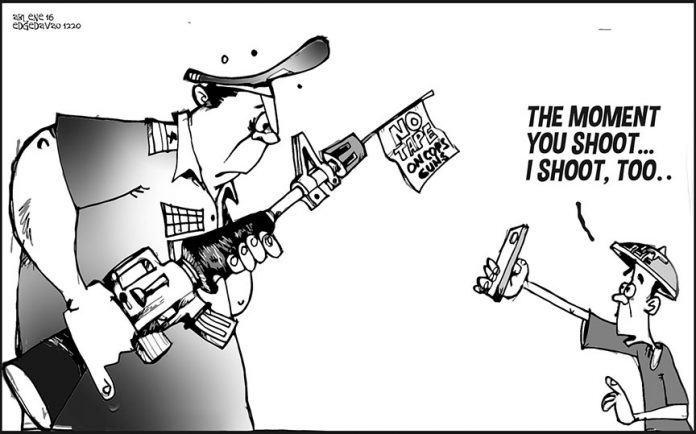 Editorial Cartoon: Shoot me | Edge Davao