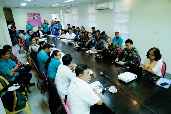 STATE OF CALAMITY. The executive council of the PDRRMC of Davao Oriental convened on Monday, January 23 in Mati City and recommended for the declaration of the state of calamity in the whole province due to the continuing rains that caused flooding and landslides and destroyed over P1 million worth of crops in the area. (Eden Jhan Licayan/PIO DavOr)