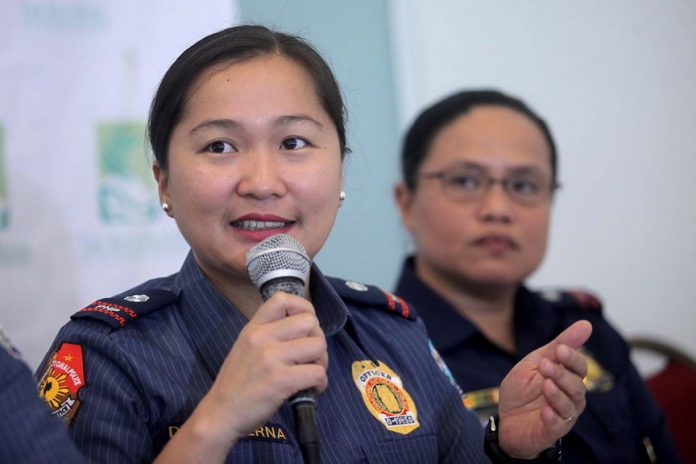 NOT IN DAVAO. Police Regional Office (PRO) 11 spokesperson Chief Inspector Andrea Dela Cerna (left) says the alleged involvement of police officers in the killing of a Korean national inside Camp Crame in Manila won’t happen in Davao City as personnel here follow strict police procedures when conducting operations such as “tokhang” and serving of warrants. Dela Cerna, together with Chief Inspector Jacqueline A Antero, chief of Women And Children Protection Desk (WCPD) of PRO 11, graced yesterday’s AFP-PNP Press Corps media forum at The Ritz Hotel. LEAN DAVAL JR.