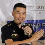 FULFILLED YEAR. Bureau of Fire Protection (BFP) 11 investigation chief and spokesperson Fire Inspector Patricio Brananola gives a report on the agency’s accomplishments last year and its plans for 2017 during yesterday’s AFP-PNP Press Corps media forum at The Royal Mandaya Hotel. LEAN DAVAL JR.