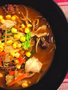 Beef Miso Ramen from Matsuri ichiban