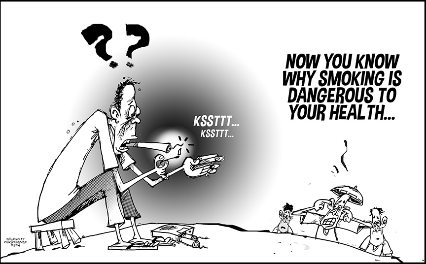 Editorial Cartoon: Why smoking is dangerous | Edge Davao