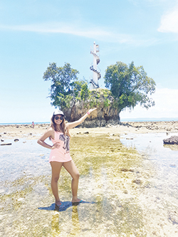 The Parola in Lawis Beach, Lianga.