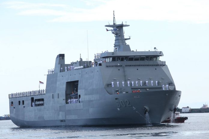 BRP Davao Del Sur . Photo courtesy of Philippine Navy