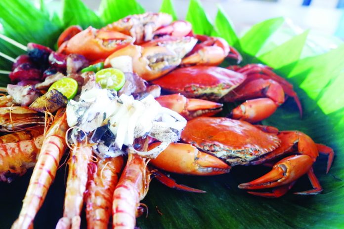 Seafood Platter from Crystal Cove