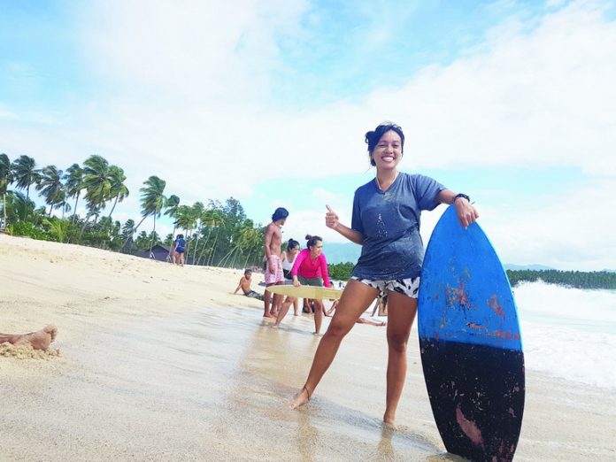 SMALLER WAVES. More children can go out and play with the beach if the waves get smaller