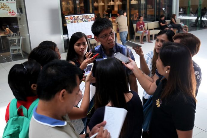 FIRM ON SUSPENSION. Land Transportation and Franchising Regulatory Board (LTFRB) chair Martin Delgra III says his agency will conduct a dialogue with UV Express operators to discuss the planned crafting of new policies which will ensure the welfare of the commuting public. Delgra interacted with members of the media at the Annex of SM City Davao on Monday. LEAN DAVAL JR.