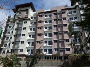 The Matina Enclaves Building B/1 view from the ground.