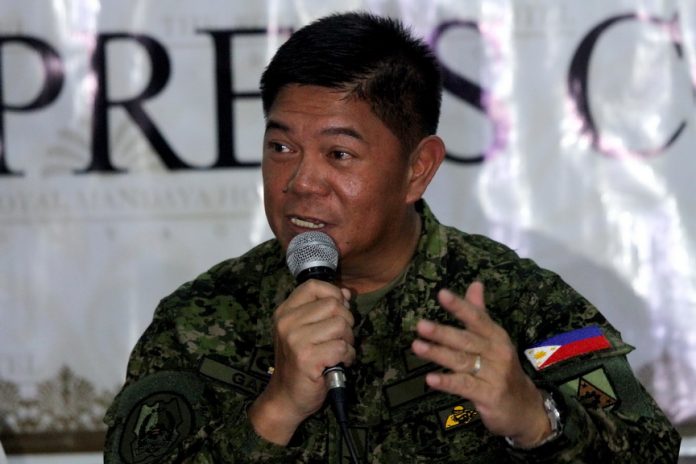 JOB WELL DONE.Eastern Mindanao Command (EastMinCom) assistant commander and Martial Law spokesperson Brigadier General GilbertGapay says the region has been peaceful and the security is stable during the 65-day of martial law implementation. Gapay added during the AFP-PNP Press Corps media forum at The Royal Mandaya Hotel on Wednesday that military were able to prevent a spill-over of the Marawi conflict because of martial law. LEAN DAVAL JR.