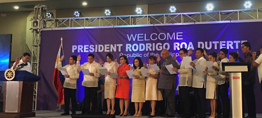 Attorney Digong Inducts Ibp Davao Officers Edge Davao