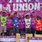 Men’s Shortboard finalists at the Reef Pro La Union with Edward Alciso at 3rd and the Siargao rippers Philmar Alipayo also at 3rd place, Piso Alcala at 2nd and John Mark Tokong at first p