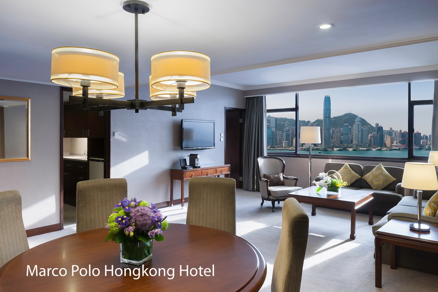 Marco Polo Hongkong Hotel_Deluxe Suite_Day