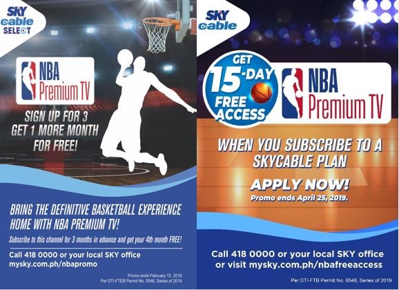 SKY BRINGS BACK NBA PREMIUM TV WITH PROMOS | Edge Davao