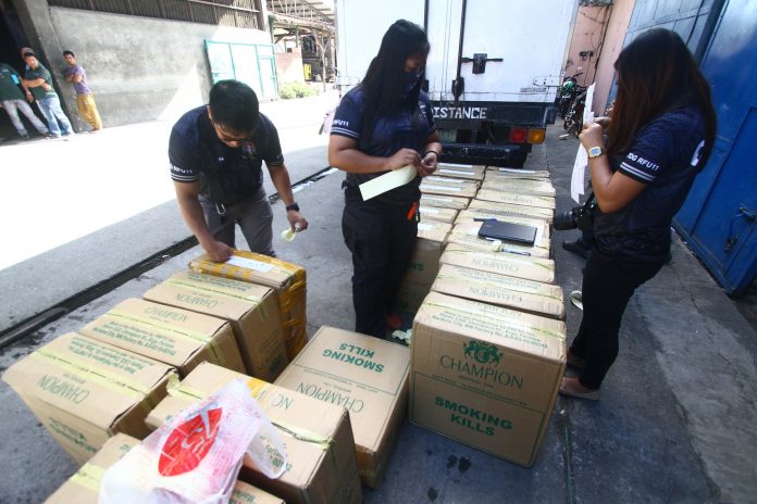 P6.7M worth of fake cigarettes seized in raid | Edge Davao