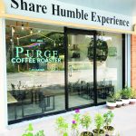 Purge Coffee Roaster brews cup after cup of delectable coffee. They are located at  Tulip Dr, Matina, Davao City