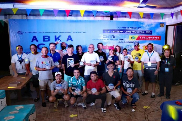 Winners of the 2022 ABKA golf tournament pose for posterity at the Apo Golf Club.(Photo by Roland Jumawan)