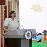 Vice President and Education Secretary Sara Duterte leads the launching of the Child Protection Unit (CPU) website and Learner Telesafe Contact Center national hotline at the Department of Education Central Office in time for the culmination ng 30th National Children’s Month. FB page of Inday Sara Duterte