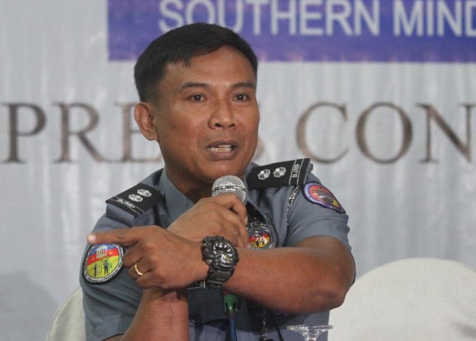 Lt. Colonel Peter Bonggat, jail warden of the Davao City Jail, says during this week's AFP PNP Press Corps media forum at The Royal Mandaya Hotel that authorities are doubling their efforts to stop the entry of contrabands and illegal drugs into the facility. Lean Daval Jr.