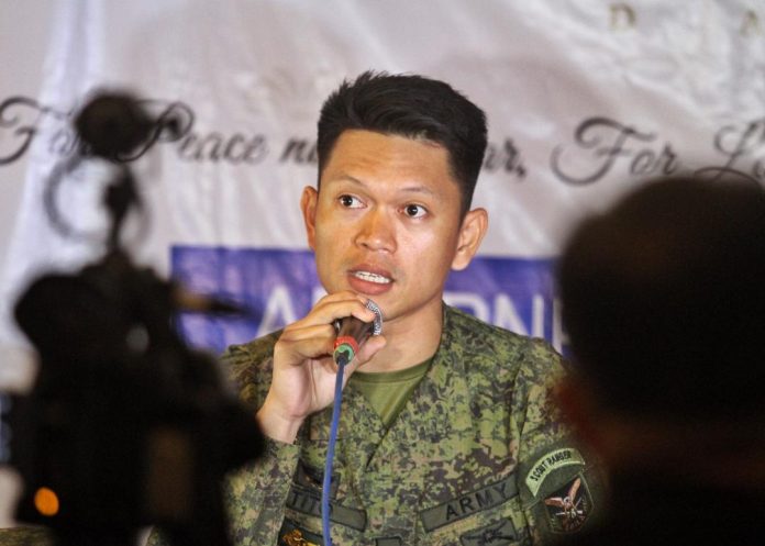 Major Mark Anthony Tito, spokesperson of the Philippine Army’s 10th Infantry Division (10ID), says 28 Commission on Elections 11 (Comelec 11) checkpoints were established by the joint Armed Forces of the Philippines-Philippine National Police (AFP-PNP) personnel in the entire region. LEAN DAVAL JR