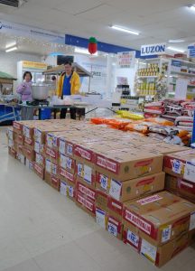 Boxes of Philippine Carabao mangoes from Davao on display at a Filipino shop in Perth, Western Australia. Neilwin Joseph L. Bravo