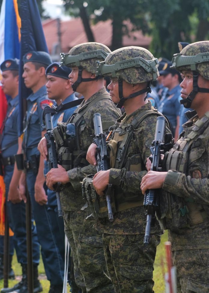 PRO 11 holds send-off ceremony for BSKE-bound security forces | Edge Davao