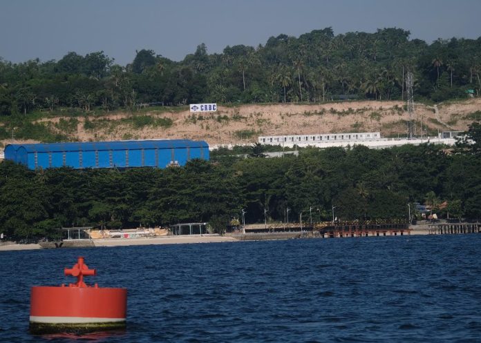 China Road and Bridge Corporation (CRBC) builds a temporary facility in Limao, Island Garden City Samal (IGaCoS) in preparation for the construction of the P23.04 billion Samal Island-Davao City Connector (SIDC) Project. Former Chinese Consul General to Davao and now Director General of the Foreign Affairs Office of Fujian Li Lin said CRBC is 