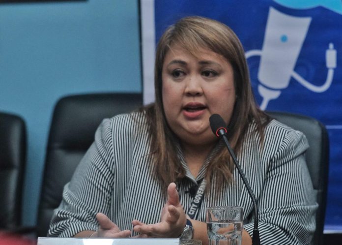 City Tourism Operations Office (CTOO) officer in charge Jennifer Romero denies during this week's AFP-PNP Press Corps media forum at The Royal Mandaya Hotel that they used pyrotechnic during 