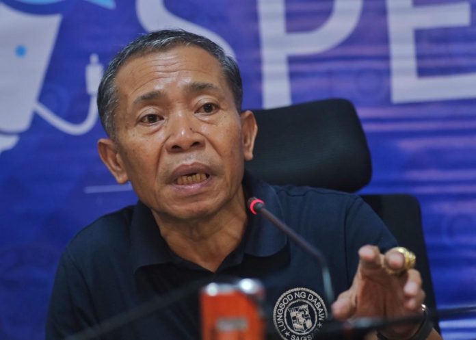 Davao City Public Safety and Security Office (PSSO) head Angel Sumagaysay says during this week's I-Speak media forum that at least 50,000 people are expected to join the mass launching and peace rally in Davao City on January 28, 2024. LEAN DAVAL JR