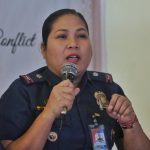 Police Regional Office 11 (PRO 11) spokesperson Major Catherine dela Rey says during this week's AFP-PNP Press Corps media forum at The Royal Mandaya Hotel that PRO 11 vows to impose the order of arrest against Pastor Apollo Quiboloy once it is released. LEAN DAVAL JR