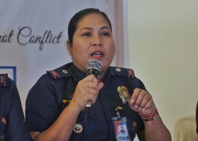 Police Regional Office 11 (PRO 11) spokesperson Major Catherine dela Rey says during this week's AFP-PNP Press Corps media forum at The Royal Mandaya Hotel that PRO 11 vows to impose the order of arrest against Pastor Apollo Quiboloy once it is released. LEAN DAVAL JR