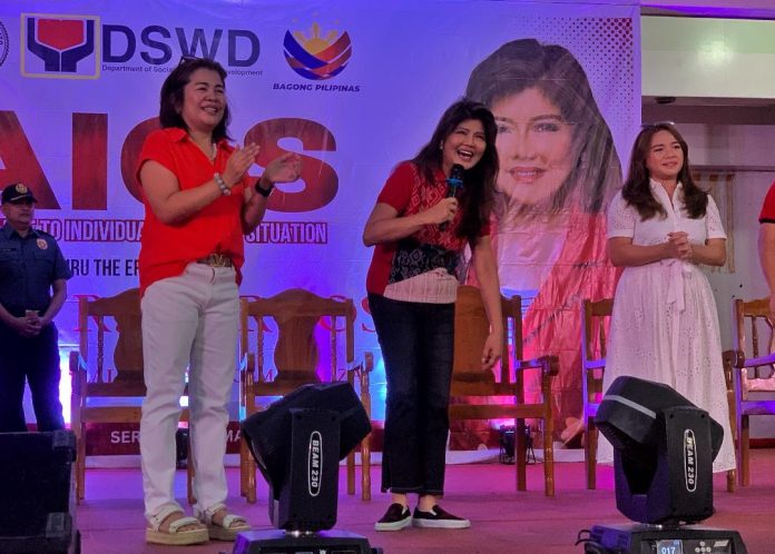 Senator Imee Marcos, together with Province of Cotabato Governor Emmylou 