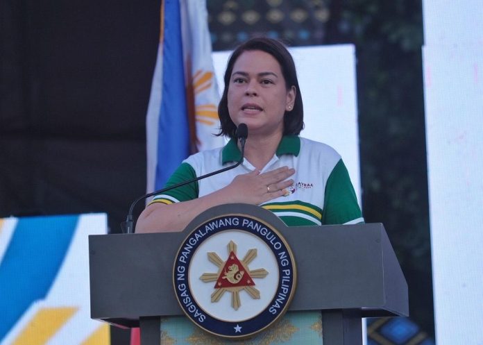 Vice President and Education Sara Duterte’s public satisfaction rating slightly goes up from 72 percent in September 2023 to 73 percent at the end of 2023, according to the latest survey of Social Weather Stations (SWS). LEAN DAVAL JR