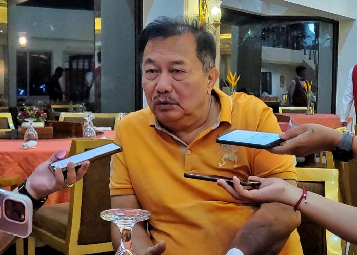First District of Davao del Norte Representative Pantaleon Alvarez denies committing sedition when he appealed to the Armed Forces of the Philippines (AFP) to withdraw their support from President Ferdinand 