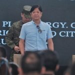 President Ferdinand Marcos Jr. graces an event in Davao City in February this year. The President emphasized that Vice President Sara Duterte would remain in his Cabinet despite suggestions that she should be replaced following the admission of ill feelings of First Lady Liza Marcos towards her. LEAN DAVAL JR