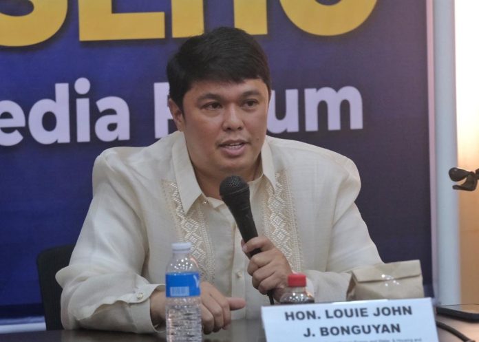 Councilor Louie John Bonguyan, chair of the Committee on Water and Energy as well as Committee on Housing of the City Council, bares during this week's Aprubado sa Konseho media forum that Cebu-based water provider Helpmate, Inc. is eyeing to expand its operation in other districts of Davao City. LEAN DAVAL JR