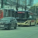 A passenger bus under the Peak Hours Augmentation Bus System (PHABS) traverses along C. Bangoy Street in Davao City on Thursday. The Land Transportation Franchising and Regulatory Board 11 (LTFRB 11) has added four routes with approximately eight units of public utility vehicles (PUVs) for the PHABS to address the problem of mass public transportation in the city. LEAN DAVAL JR