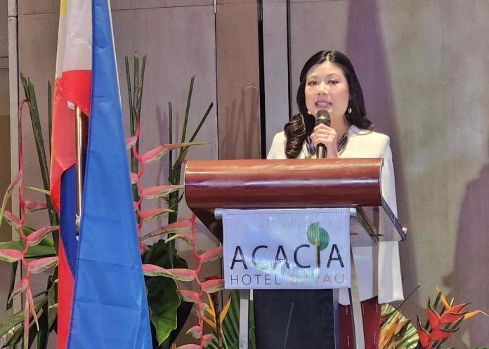 Davao Tourism Association (DATA) President and Chief Operating Officer of the Joji Ilagan International Schools Nicole Hao Bian-Ledesma says the organization gather tourism leaders, stakeholders, and hospitality industry leaders for its 1st HTX Hospitality and Tourism Experience Conference at Acacia Hotel Davao on Friday to explore the latest trends, innovations, and best practices that are shaping the future of tourism and hospitality. MAYA PADILLO