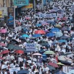 More than a quarter million people gather at San Pedro Square and nearby streets during Iglesia ni Cristo (INC) National Rally for Peace in Davao City on Monday. LEAN DAVAL JR