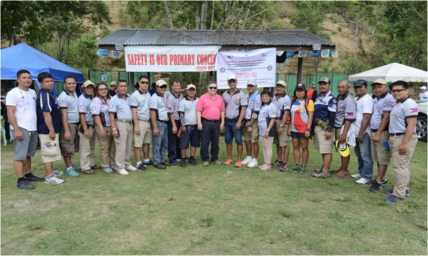 Dominguez with Philippine Shooters and Match Officers Confederation, Inc